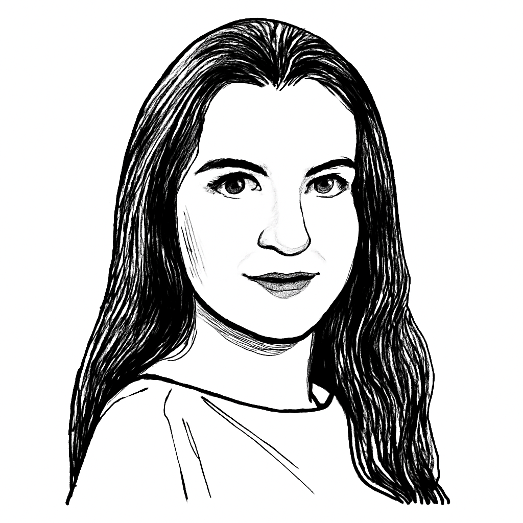 Drawn portrait of Fidji Simo