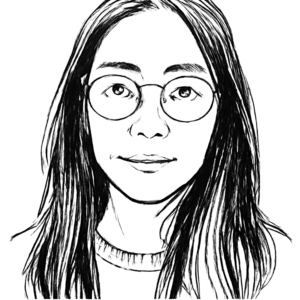 Drawn portrait of Cynthia Yao