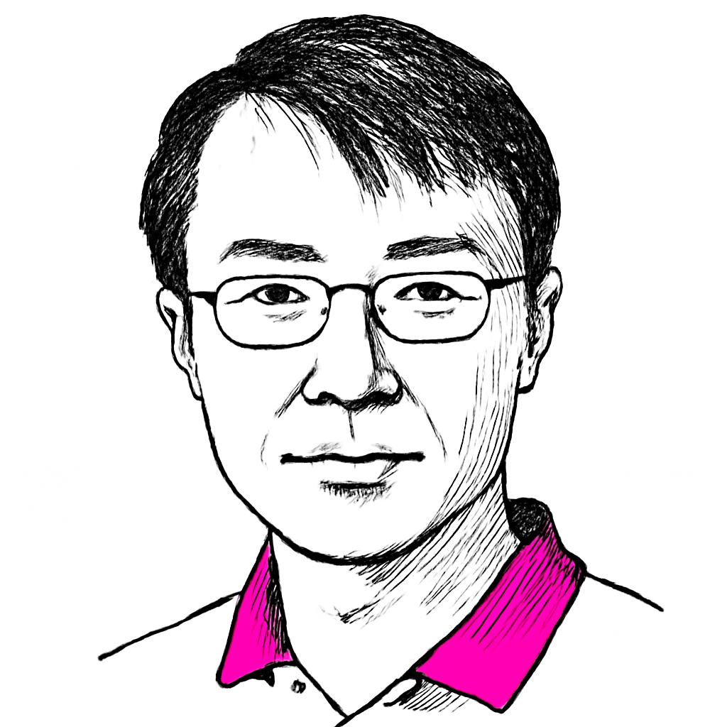 Drawn portrait of Qi L.