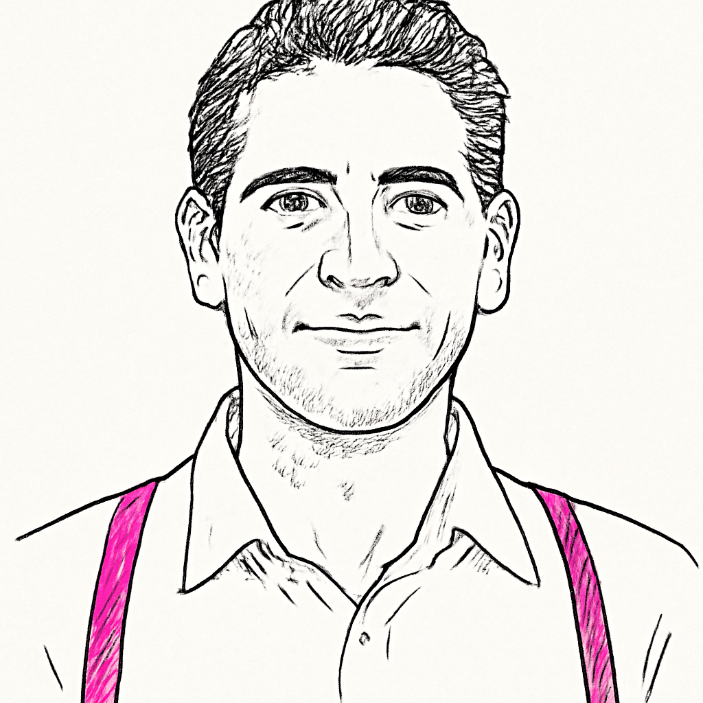 Drawn portrait of Brannin McBee