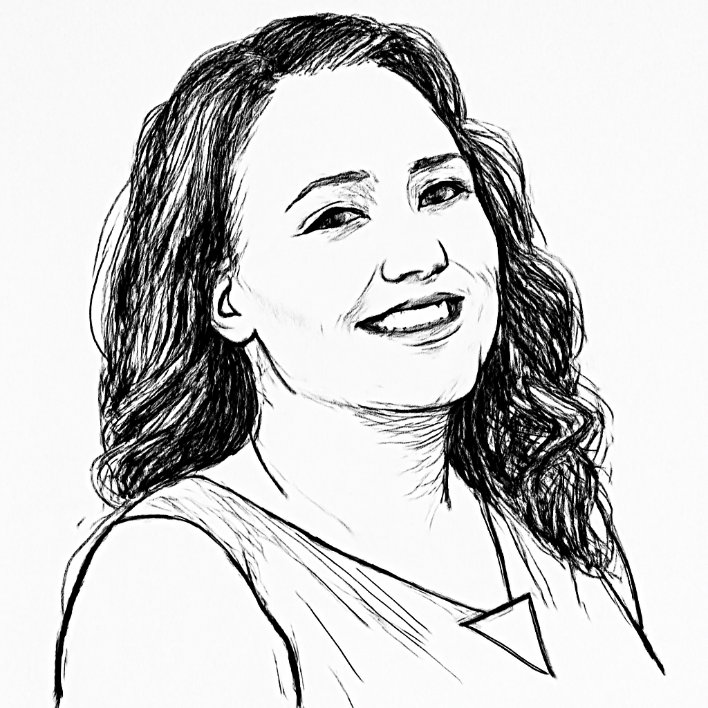 Drawn portrait of Danyelle B.