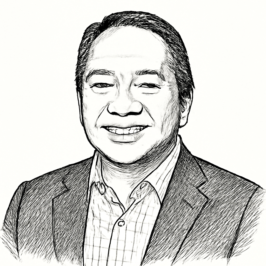 Drawn portrait of JC Herrera
