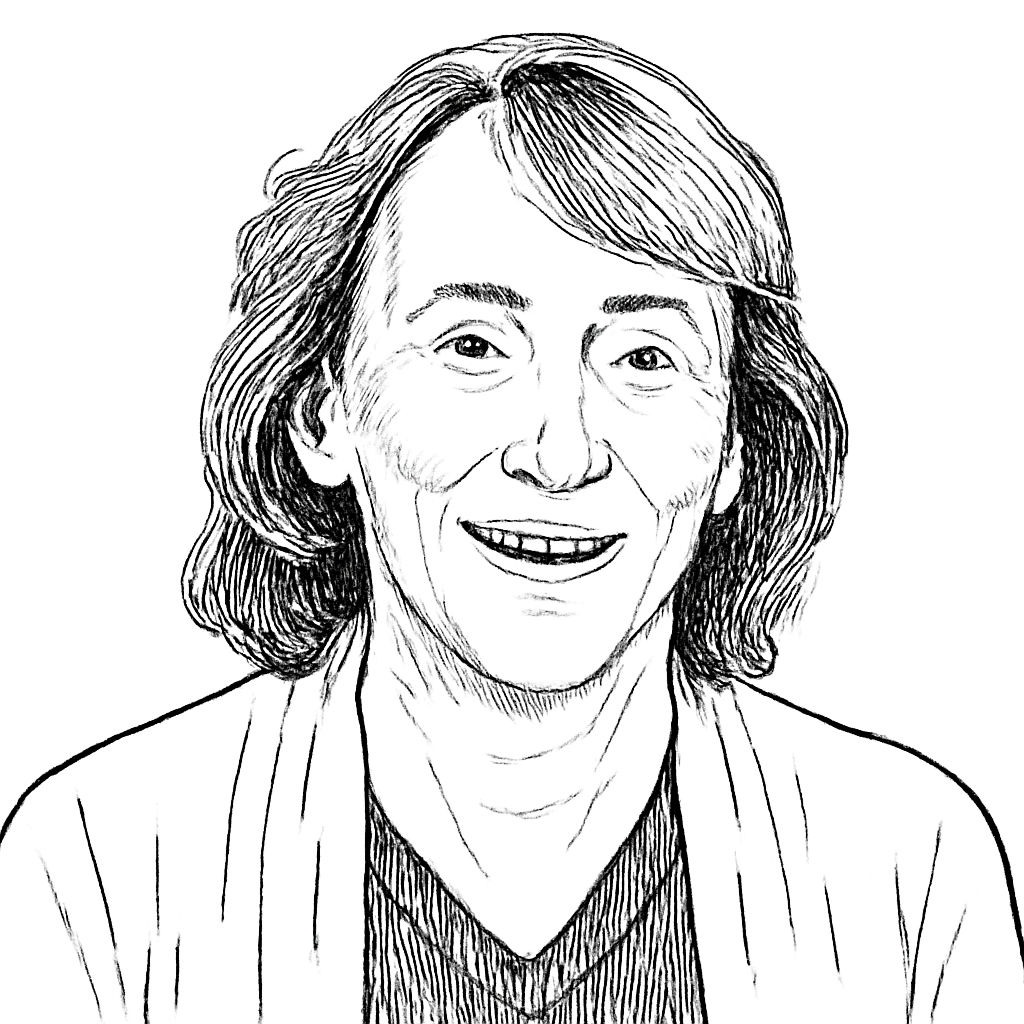 Drawn portrait of Fidelma Russo