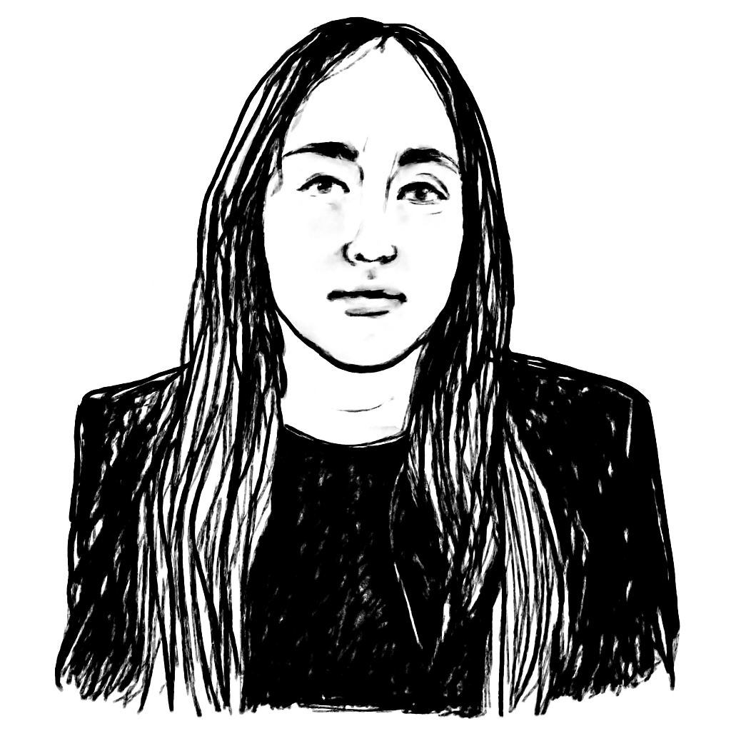 Drawn portrait of Ainhoa Mayor Alonso