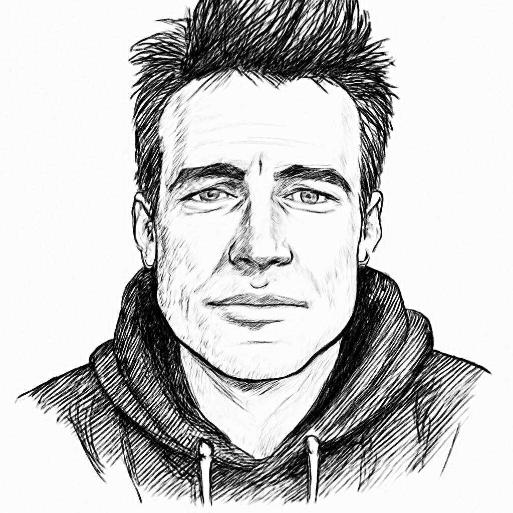 Drawn portrait of Jean de La Rochebrochard