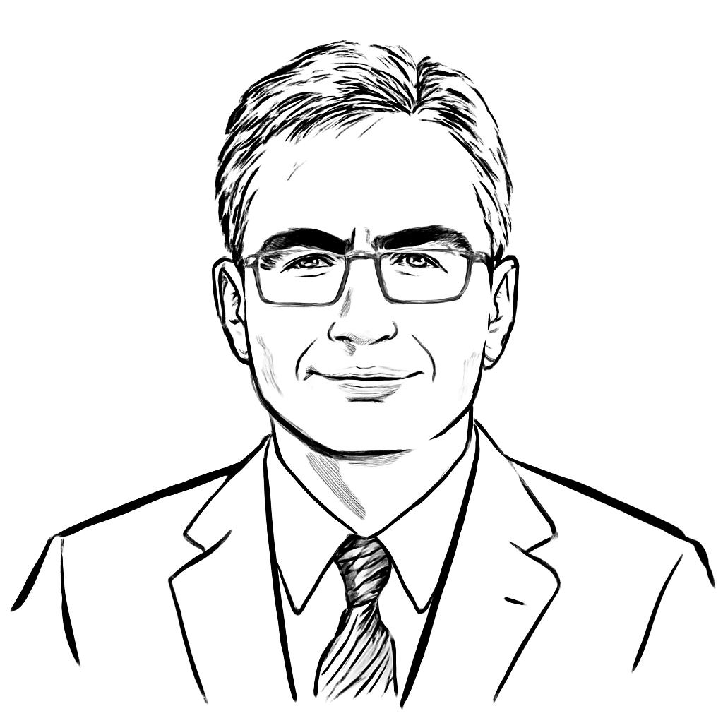 Drawn portrait of JULIEN BILLOT